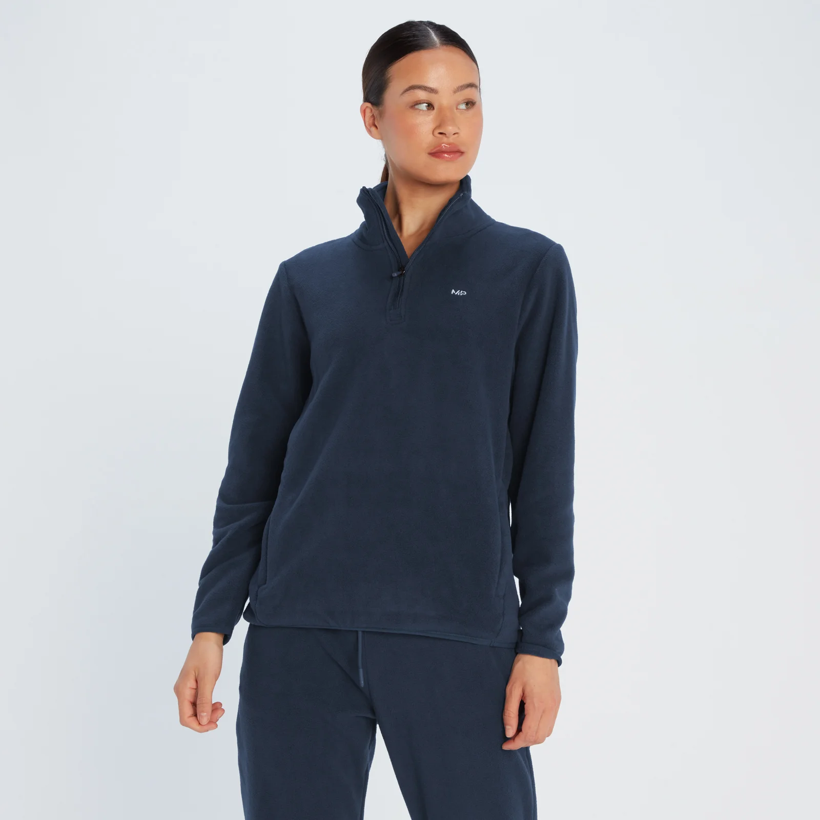 MP Women's Rest Day 1/4 Zip Fleece - Navy - XXS Изображение 1