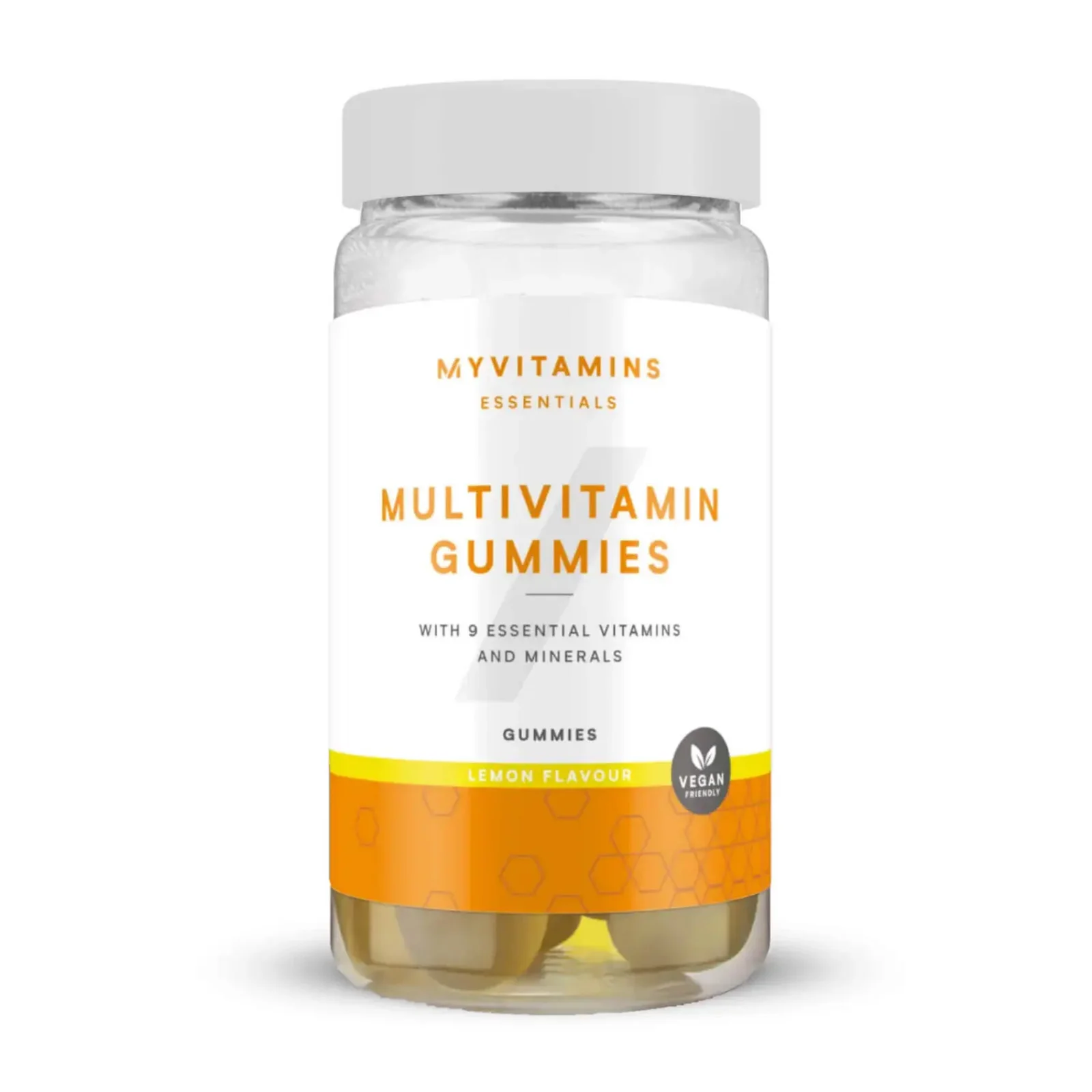 Поливитамины - жевательный мармелад - 60gummies - Лимон Изображение 1