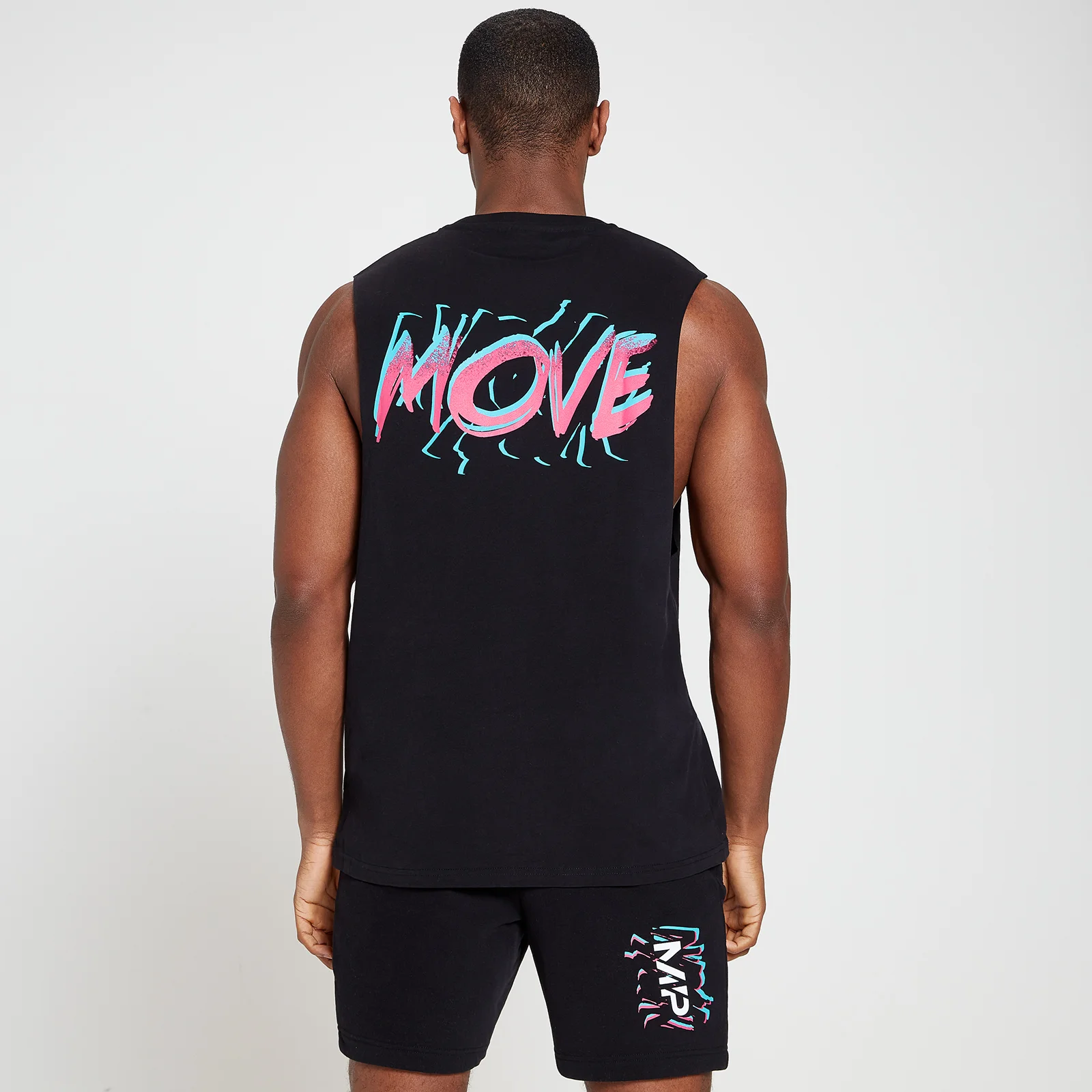 Мужская майка MР Retro Move с низкими проймами - XXS Изображение 1
