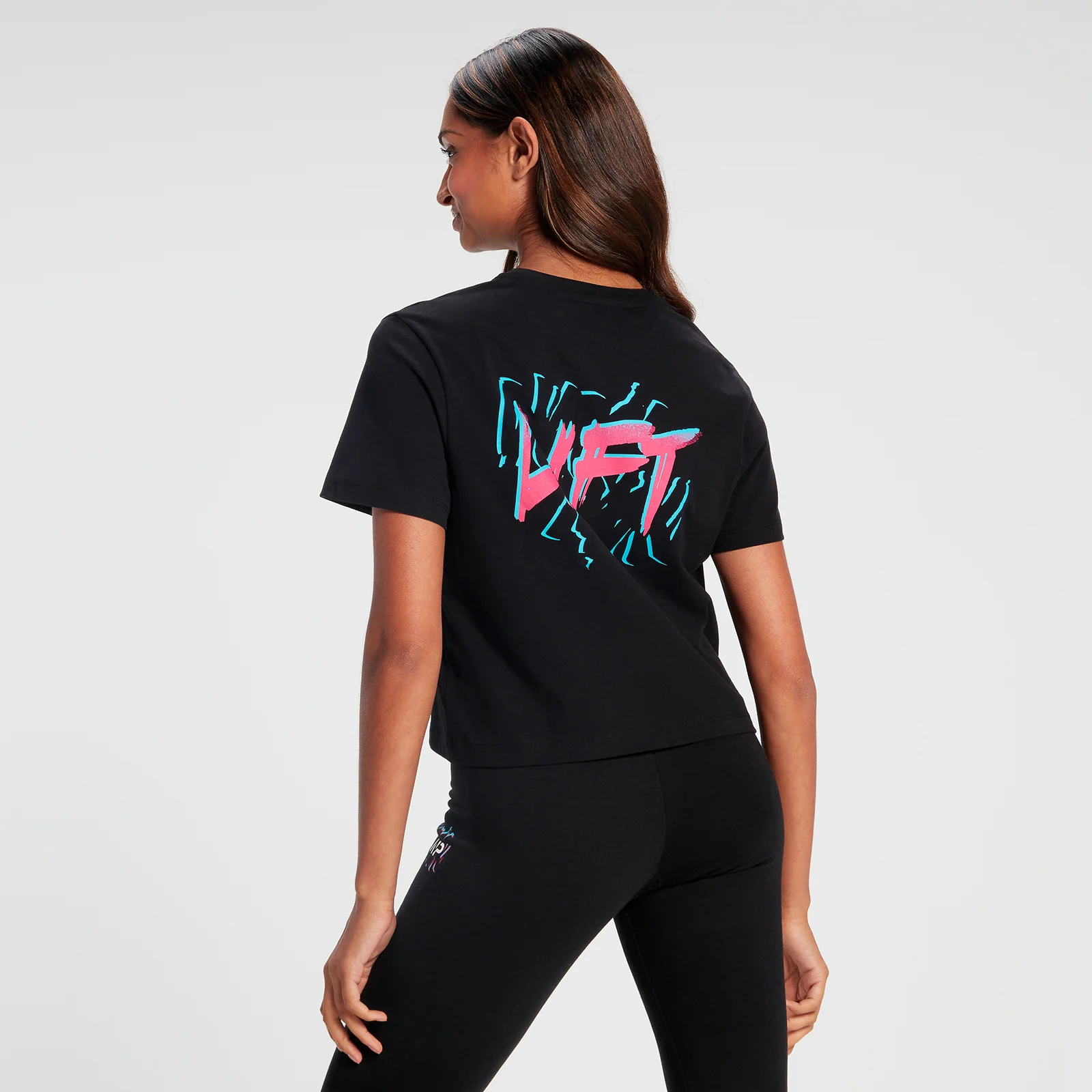 Женский кроп-топ MP Retro Lift с короткими рукавами - XXS Изображение 1