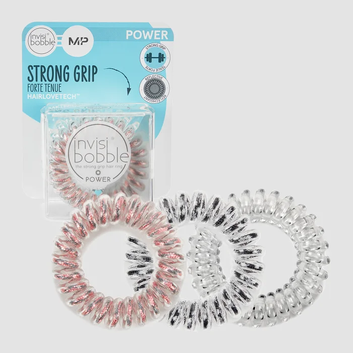 Резинки-пружинки MP X Invisibobble® Power Reflective, 3 шт