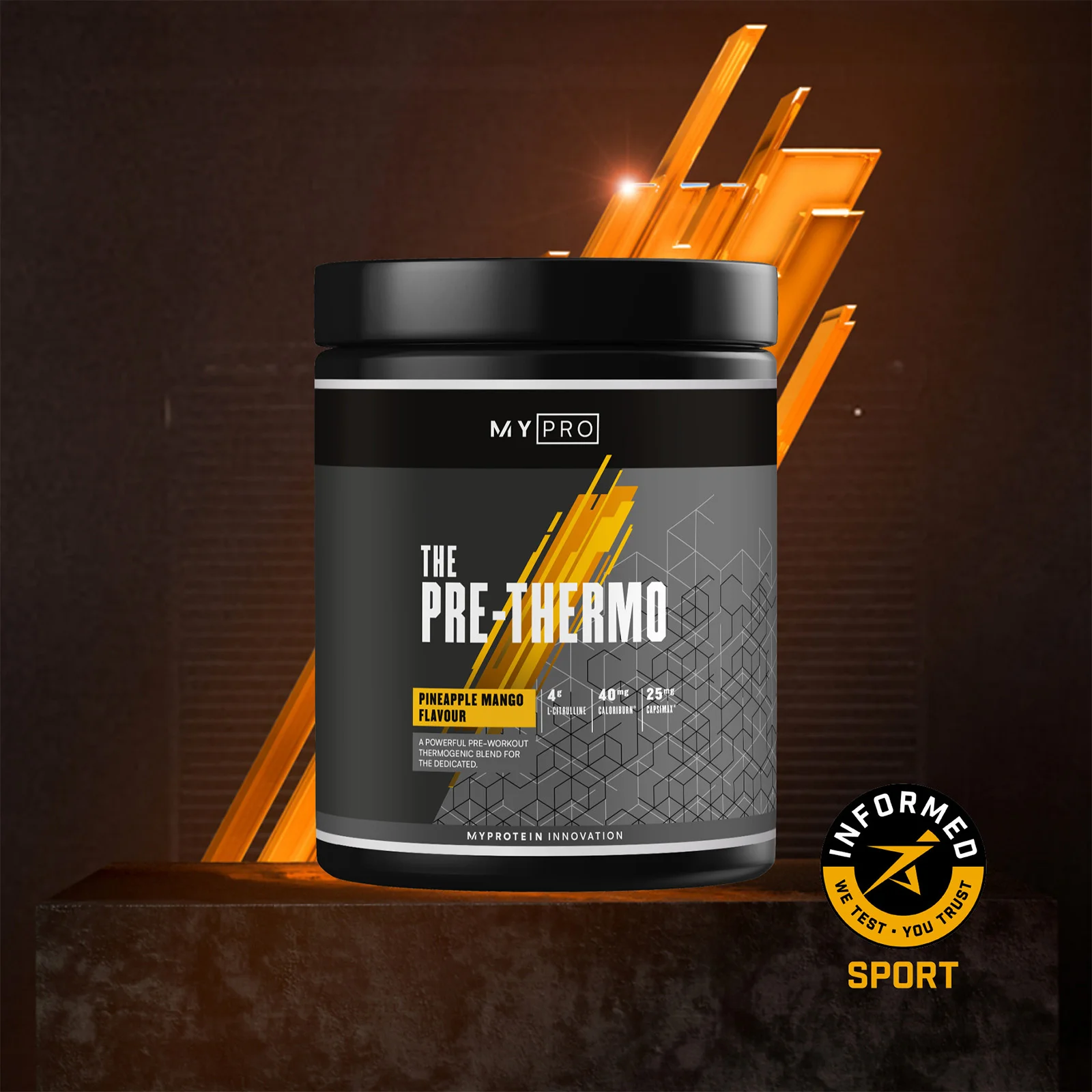 THE Pre-Thermo - 30servings - Pineapple Mango Изображение 1