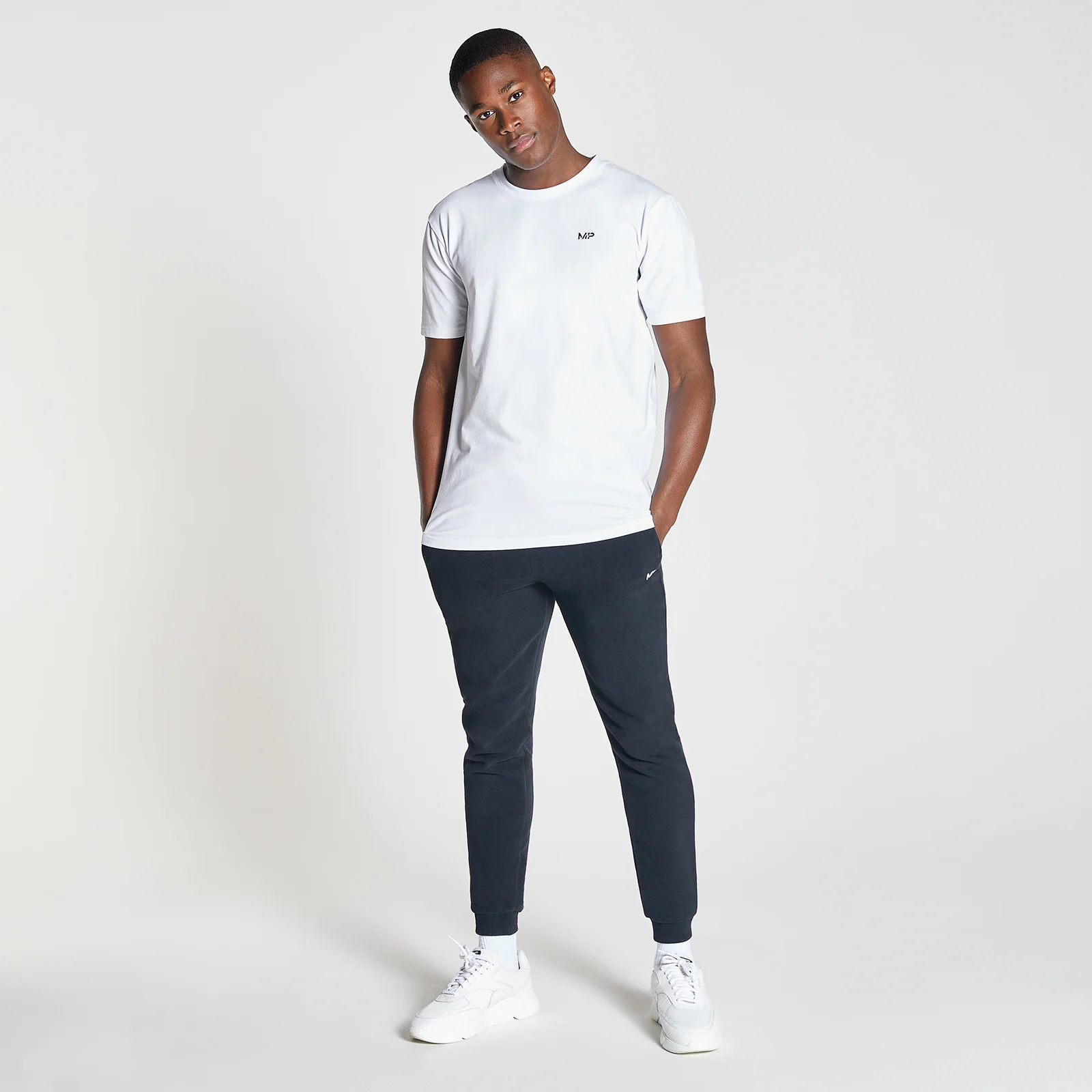MP Men's Rest Day Drirelease Short Sleeve T-Shirt - White - XXS Изображение 1