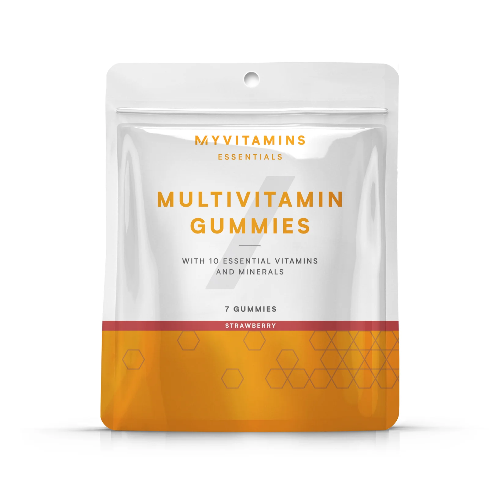 Поливитаминный жевательный мармелад (7 уп.) со вкусом клубники - 7gummies - Клубника Изображение 1