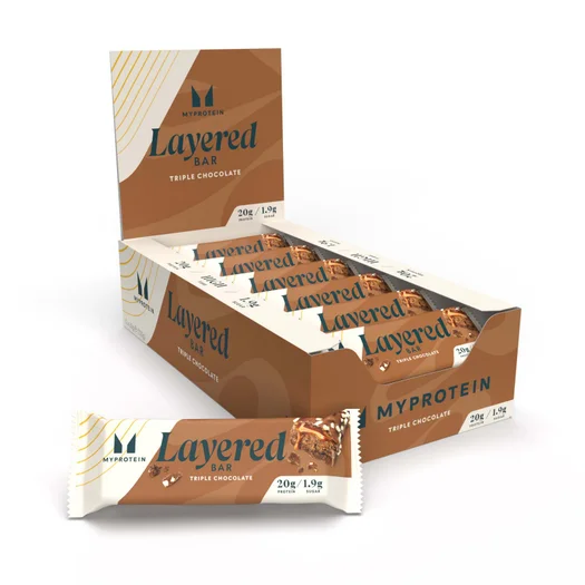 6-слойный протеиновый батончик - 12 x 60g - Triple Chocolate Fudge