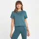 MP Women's Essentials Crop T-Shirt - Дымчато-голубой