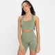 MP Women's Shape Seamless Sports Bra - Нефритовые