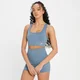 MP Women's Shape Seamless Sports Bra - Синяя