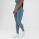 Женские бесшовные леггинсы MP Washed — Синие