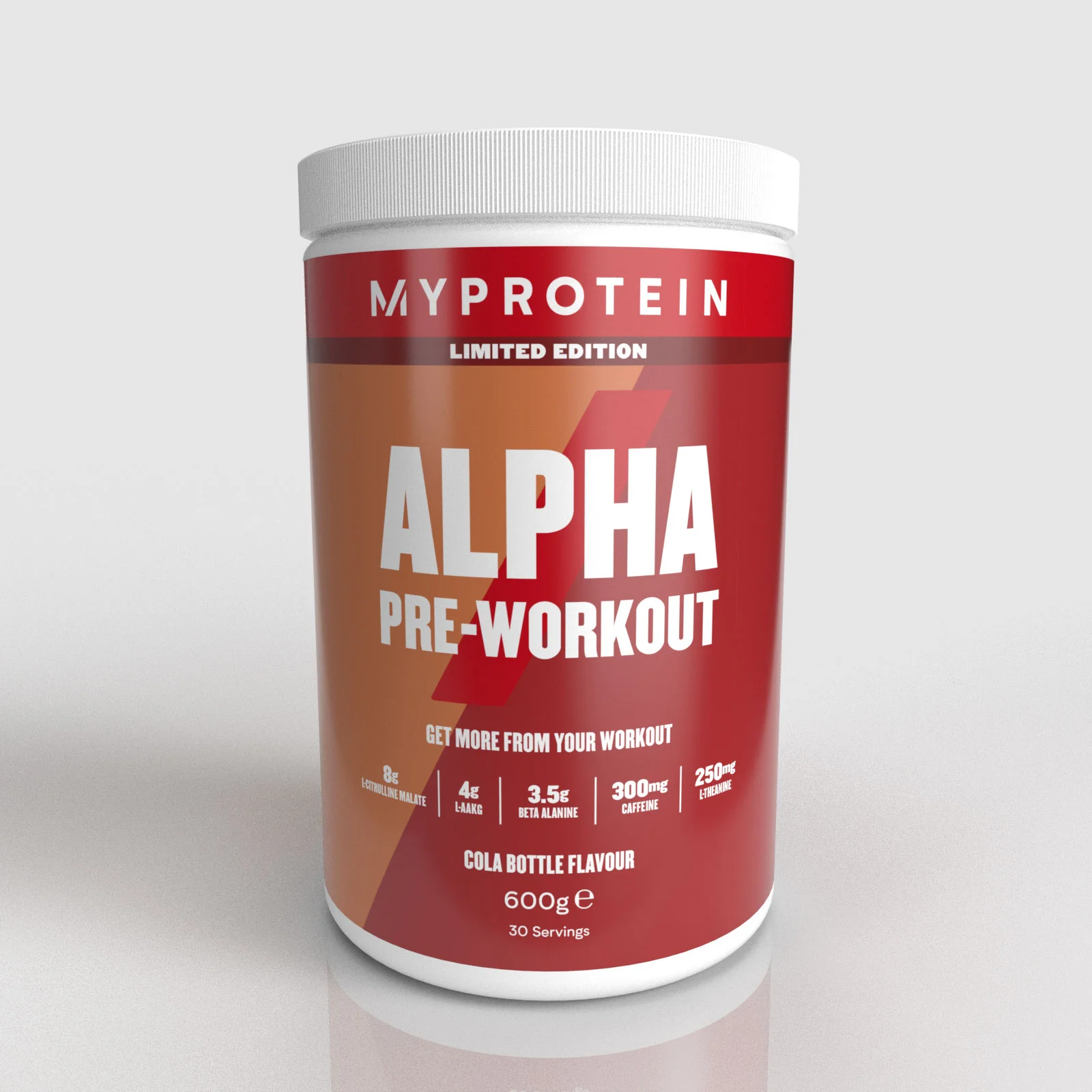 Myprotein Alpha Pre-Workout, Cola Bottle (ALT) - 600g Изображение 1