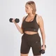 Бесшовное спортивное бра MP Shape — цвет кофе