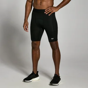 Мужские компрессионные спортивные шорты MP Training — черный цвет - Size XXS