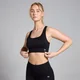 Бесшовное спортивное бра MP Shape — черный цвет