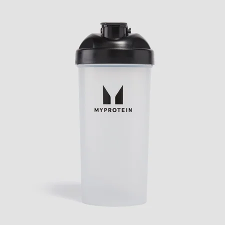 Пластиковый шейкер Myprotein — прозрачный/черный цвет