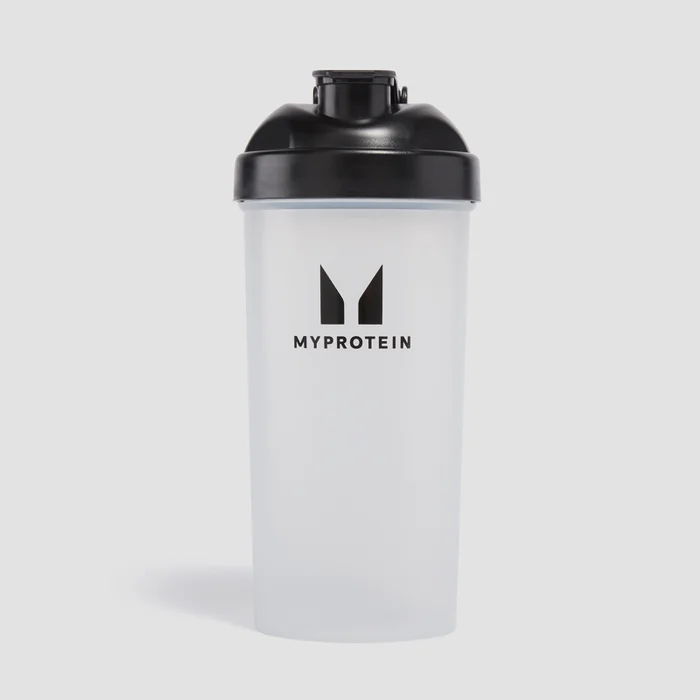 Пластиковый шейкер Myprotein — прозрачный/черный цвет