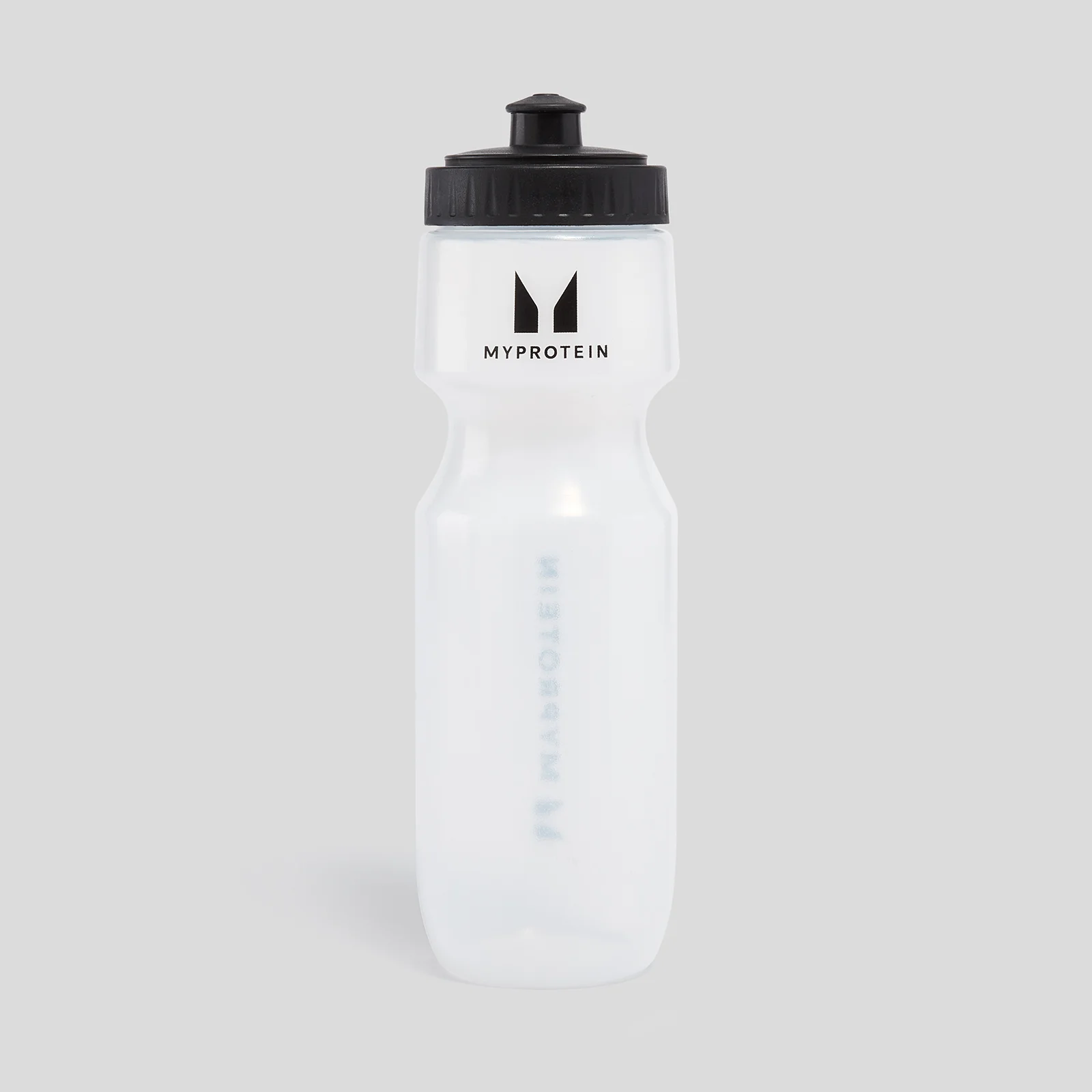 Спортивная бутылка для воды Myprotein — прозрачный/черный цвет Изображение 1
