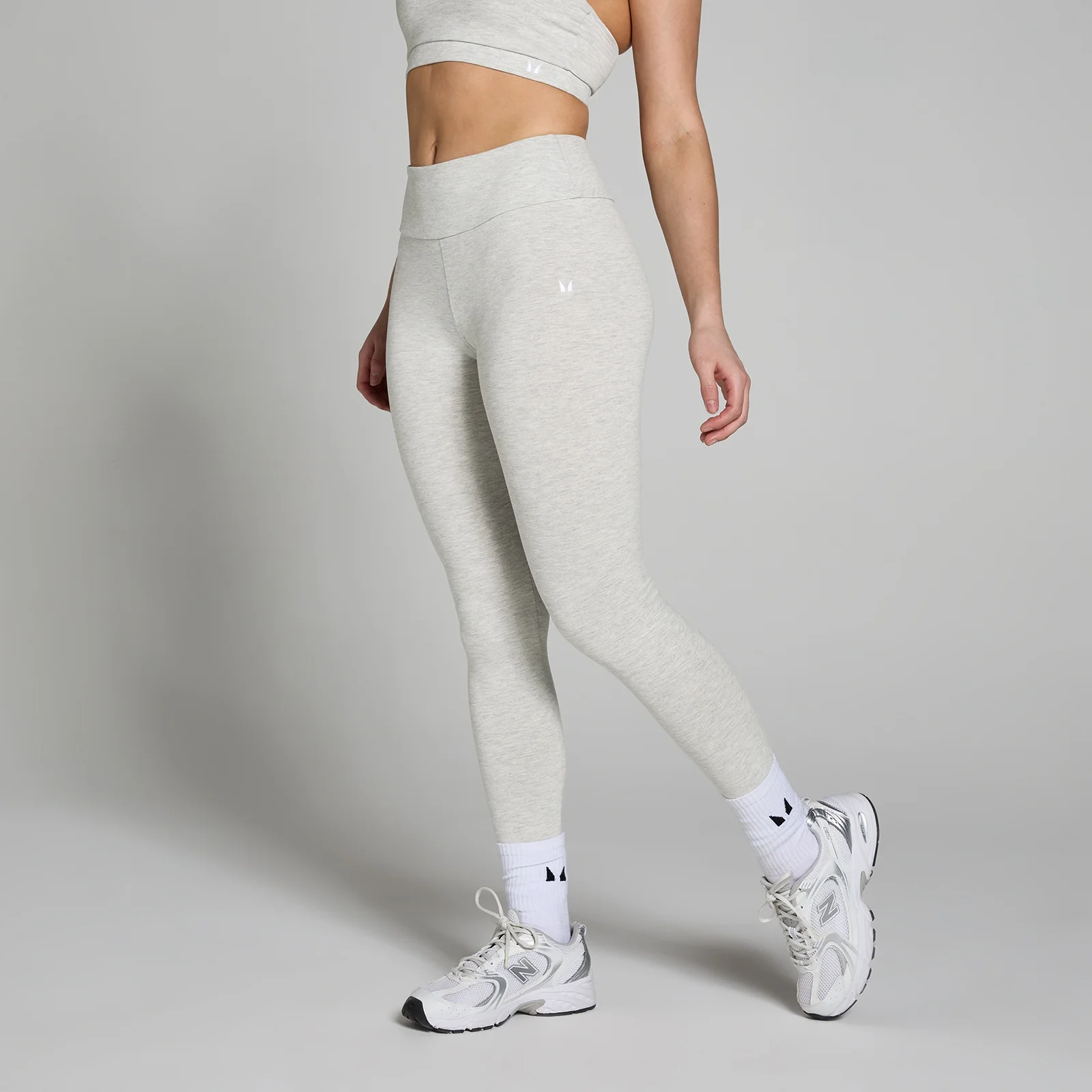 Женские леггинсы MP Basics — светло-серый меланж - XXL Изображение 1