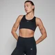 Спортивное бра MP Training со спиной-борцовкой — черный цвет