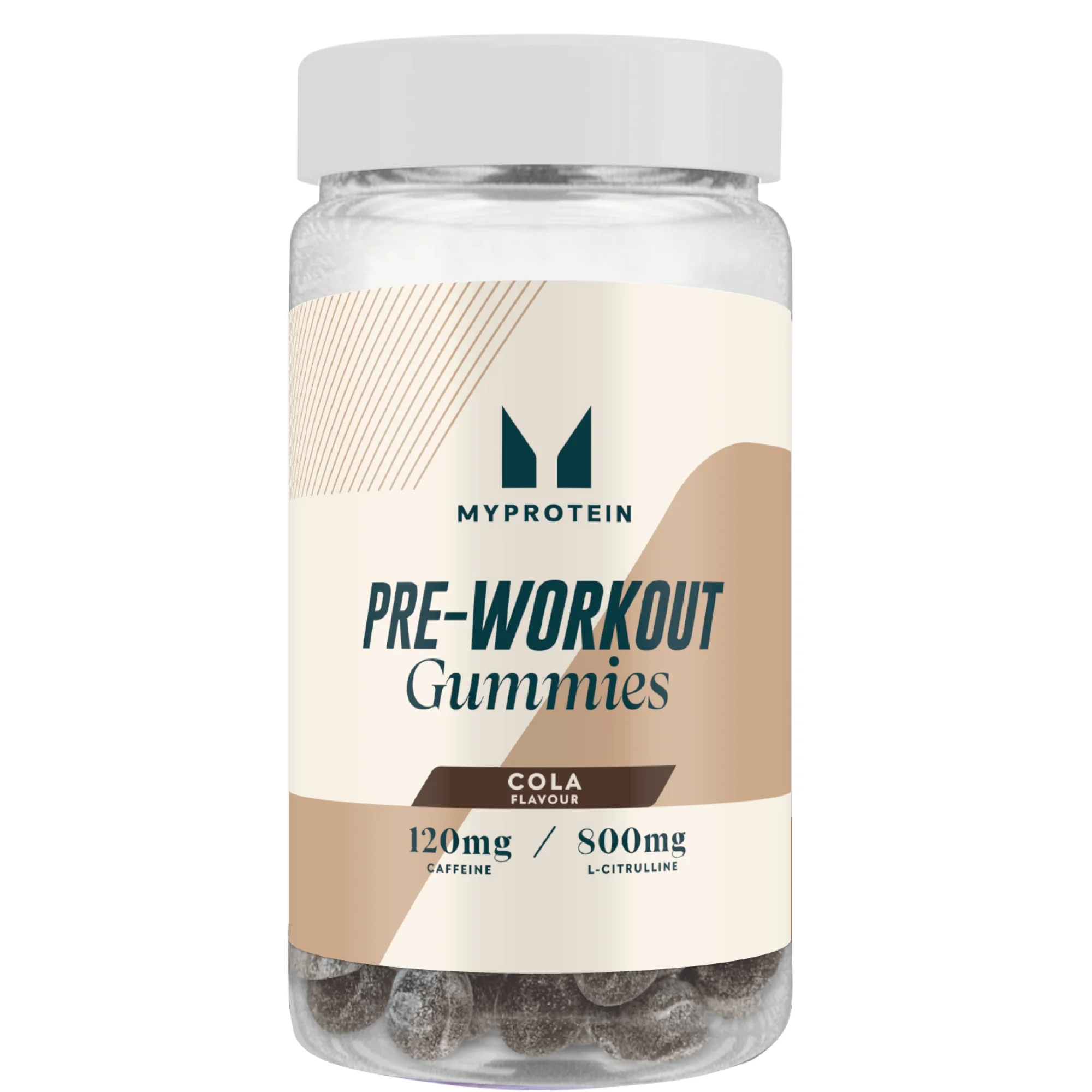 Myvitamins Pre Workout Gummies - 60 Gummies - 15servings - Кола Изображение 1