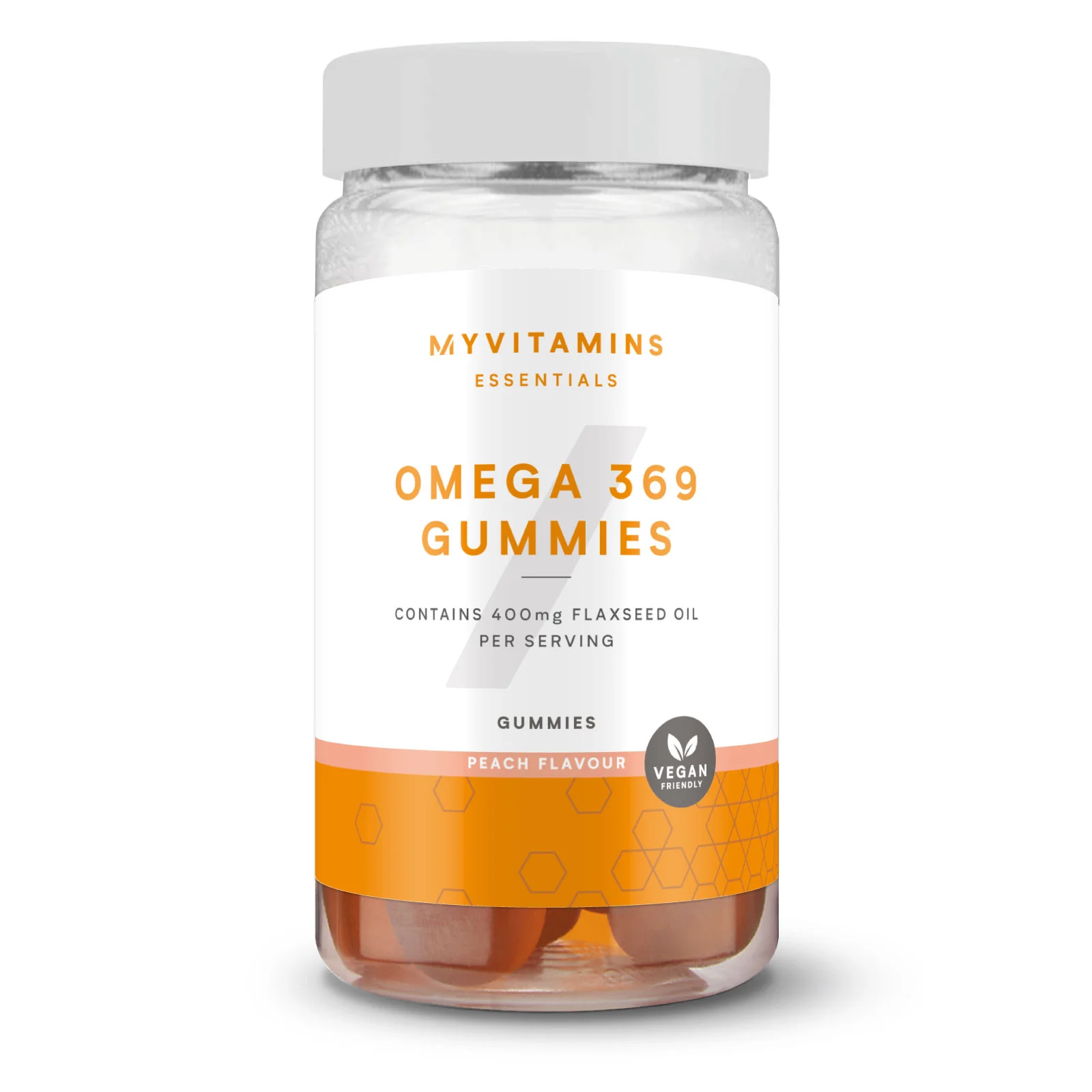 Myvitamins Omega 3,6,9 Gummies - 60gummies - Peach Изображение 1