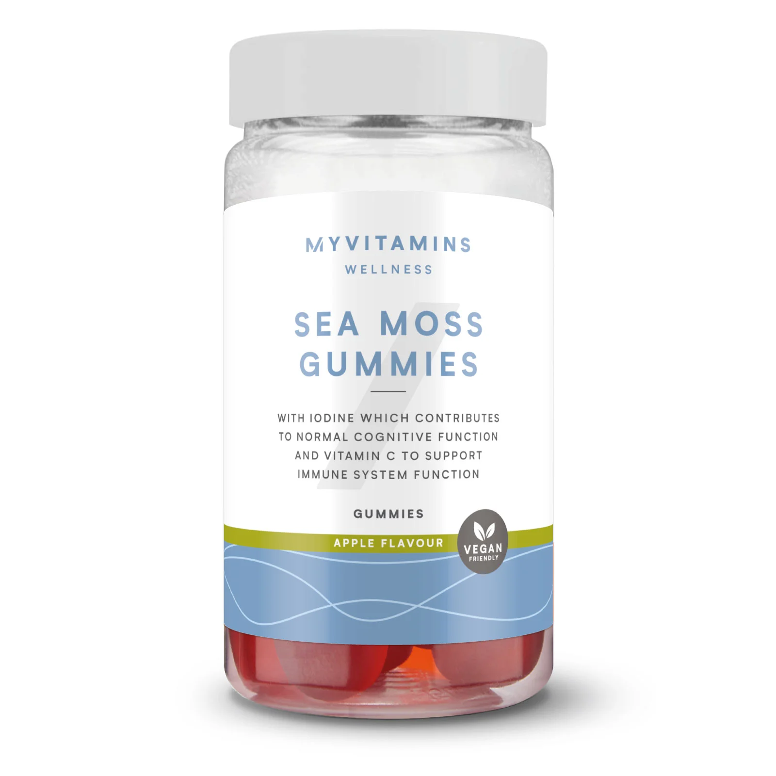Myvitamins Sea Moss Gummies - 60gummies - Яблоко Изображение 1