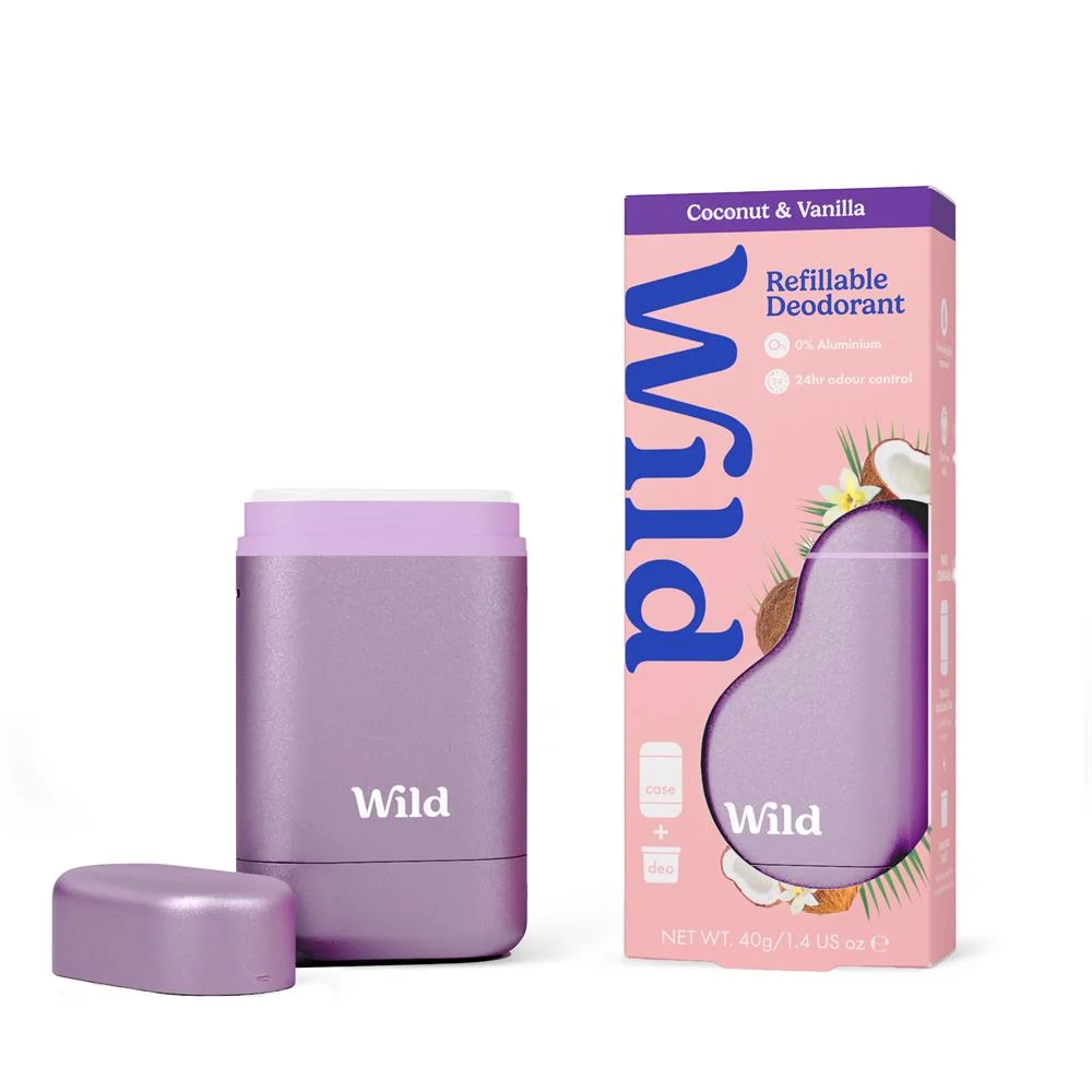 Wild Coconut and Vanilla Deodorant in Purple Case 40g Изображение 1