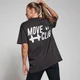 Оверсайз футболка MP Move Club — состаренный черный цвет