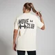 Оверсайз футболка MP Move Club — винтажный белый цвет