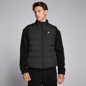 Мужской легкий жилет MP с подкладкой — черный цвет - Size S