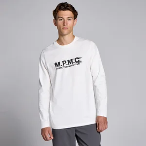 Мужской топ с длинным рукавом MP Lifestyle ― белый цвет - Size M