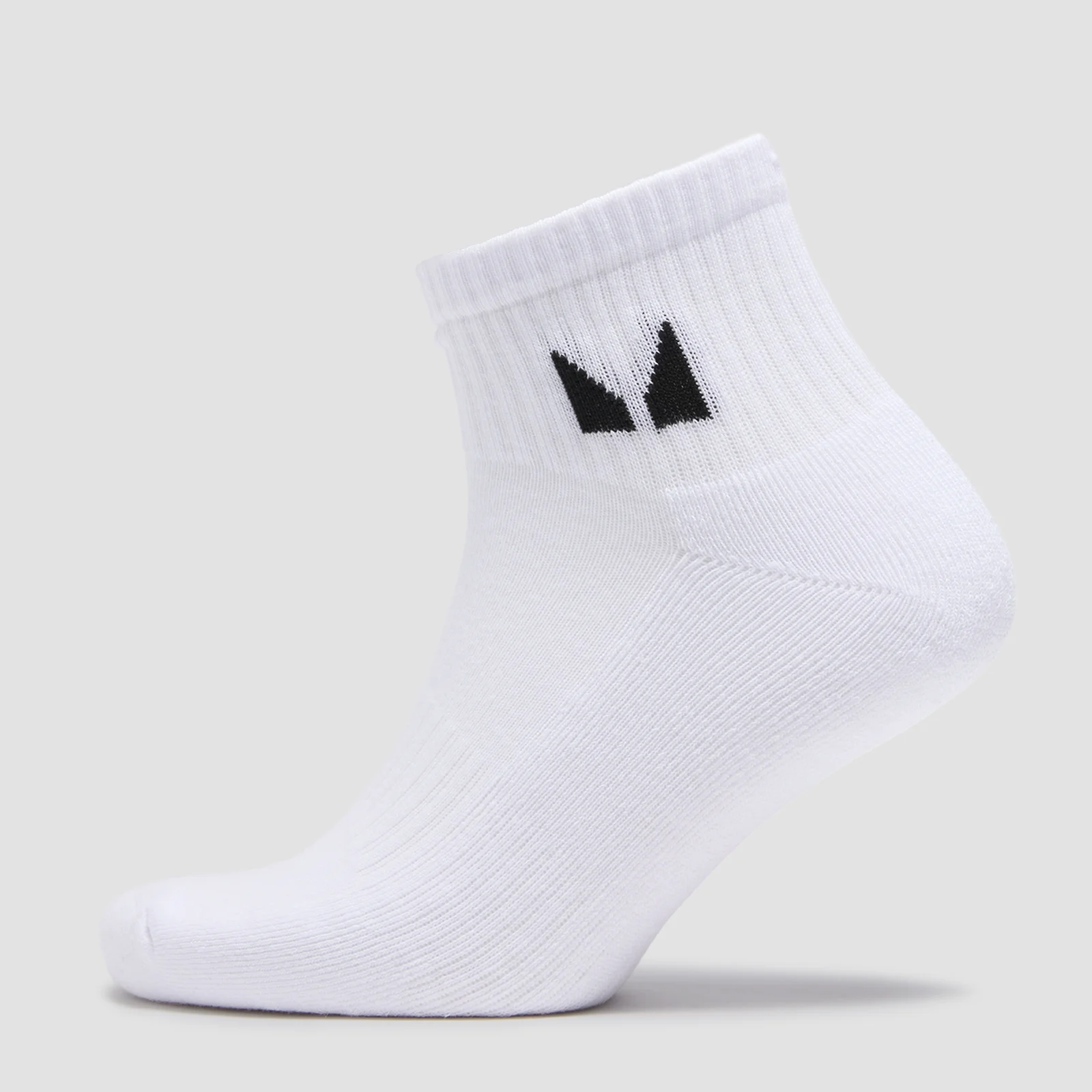 MP Unisex Ankle Socks (3 Pack) - White - UK 2-5 Изображение 1