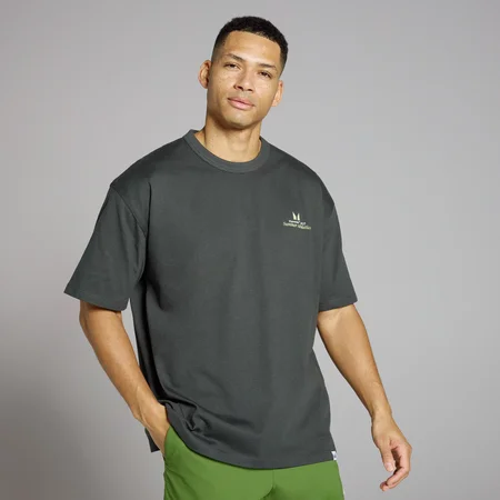 Футболка MP Lifestyle с графическим рисунком ― состаренный черный цвет