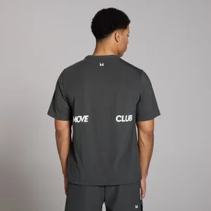 Мужская оверсайз футболка MP Tempo с графическим рисунком — черный цвет - Size S