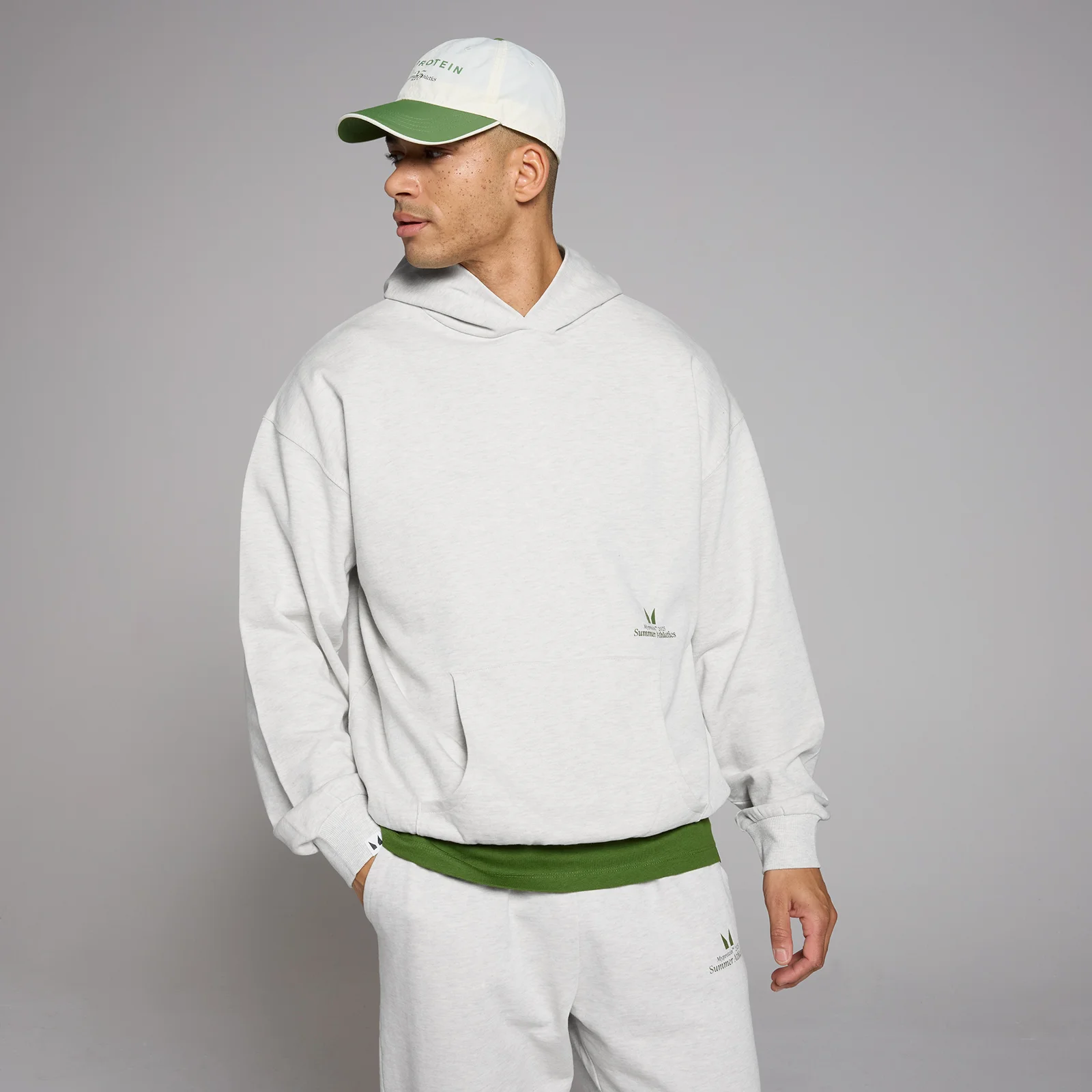 Худи оверсайз MP Lifestyle — серый меланж - XXL-XXXL Изображение 1