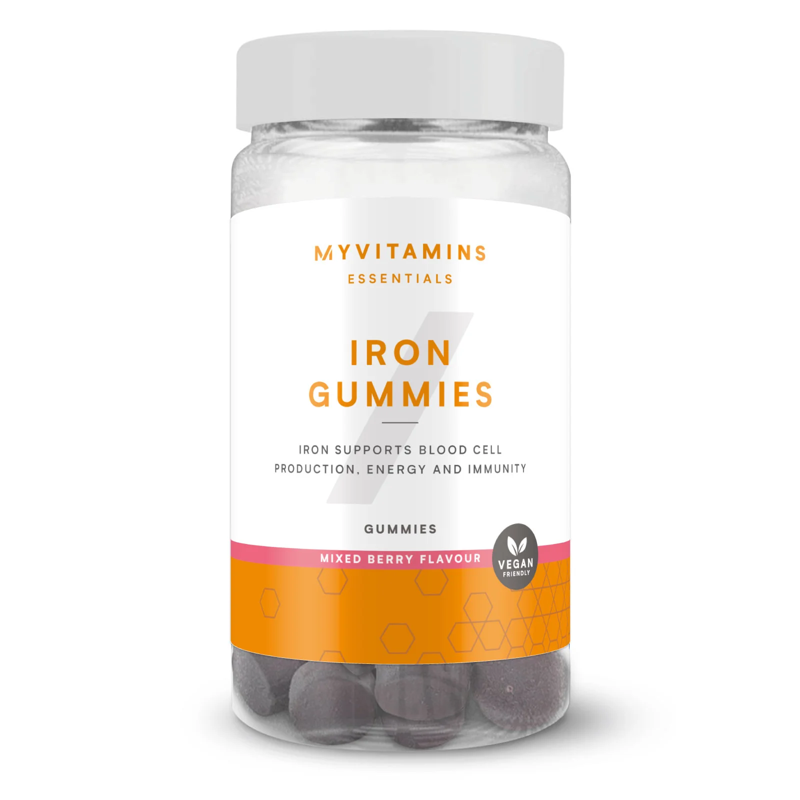 Жевательные конфеты с железом - 30servings - Ягодный микс Изображение 1