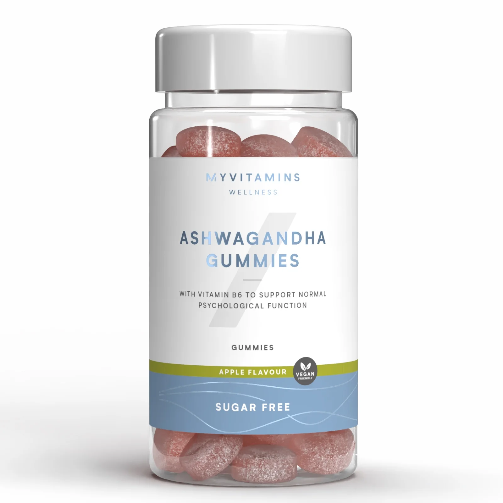 Жевательный мармелад с ашвагандхой (60 шт.) - 60gummies - Red Apple (Sugar Free) Изображение 1