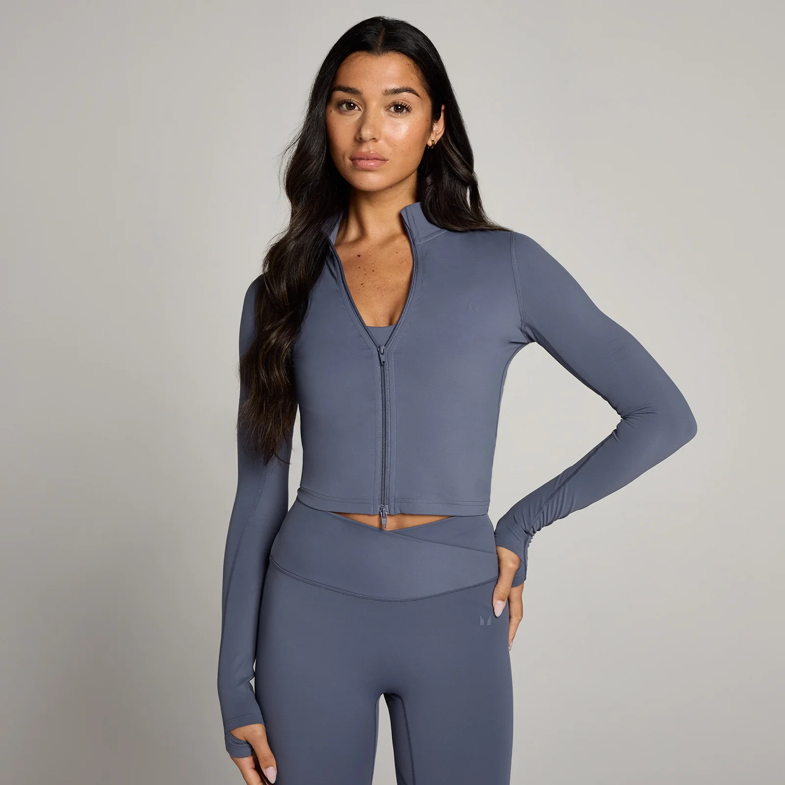 Женская укороченная куртка MP Tempo — угольно-синий цвет - XS Изображение 1