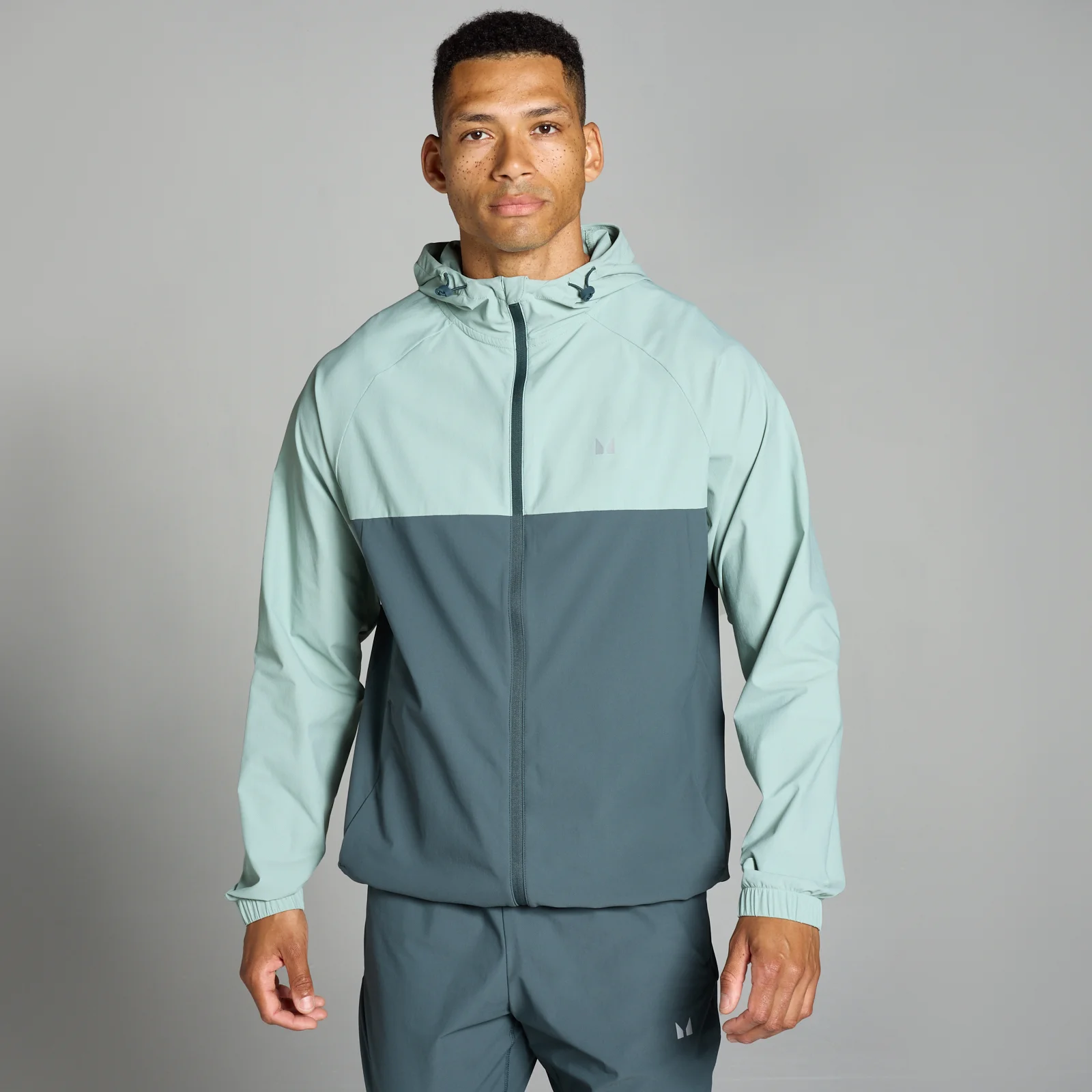 MP Men's Velocity Two Toned Jacket - Dark Slate - XS Изображение 1