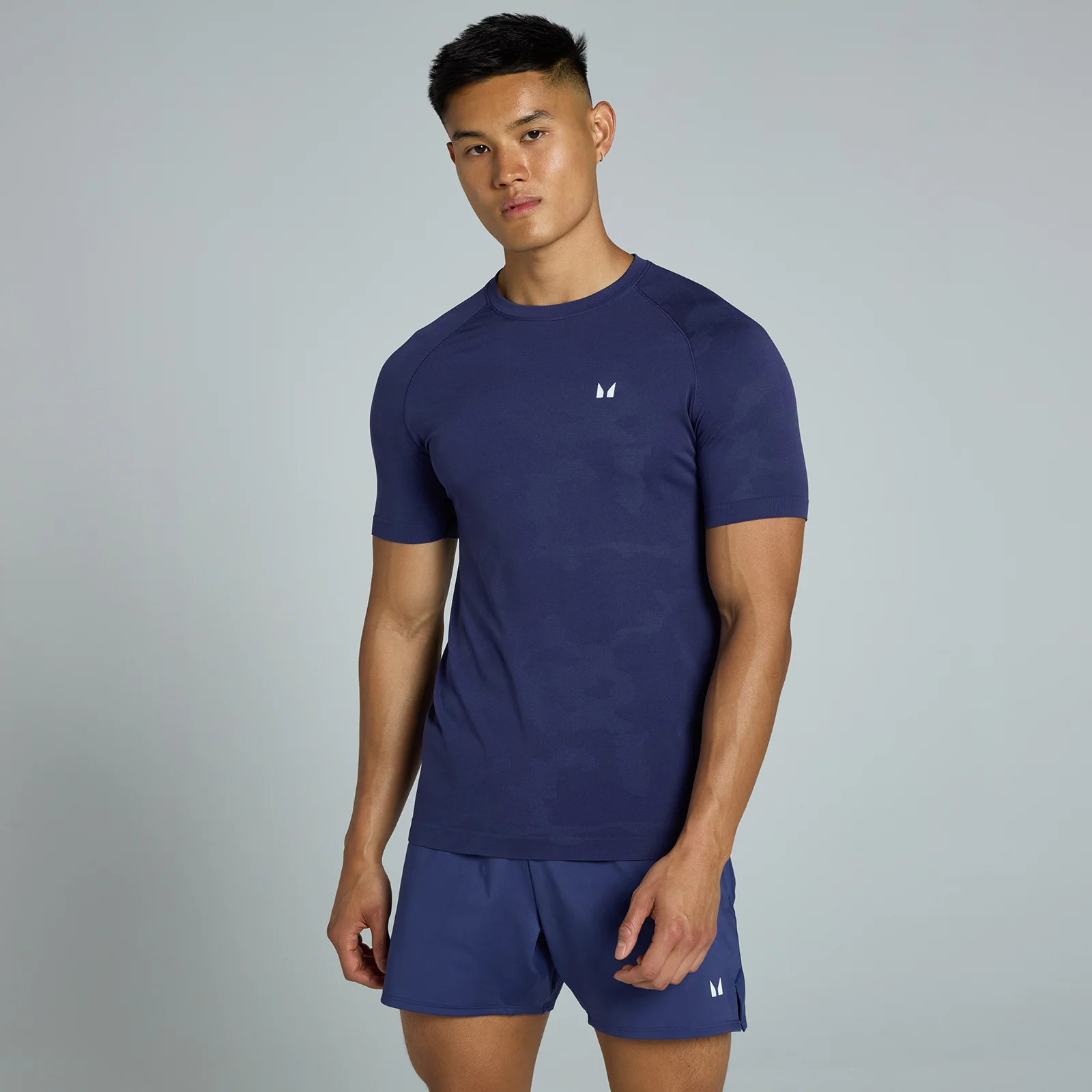 Мужская бесшовная футболка MP Tempo — цвет заката - XS Изображение 1