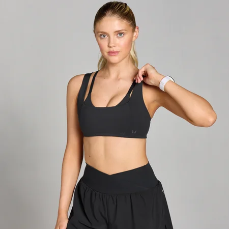 MP Women's Velocity Double Layer Sports Bra - Black