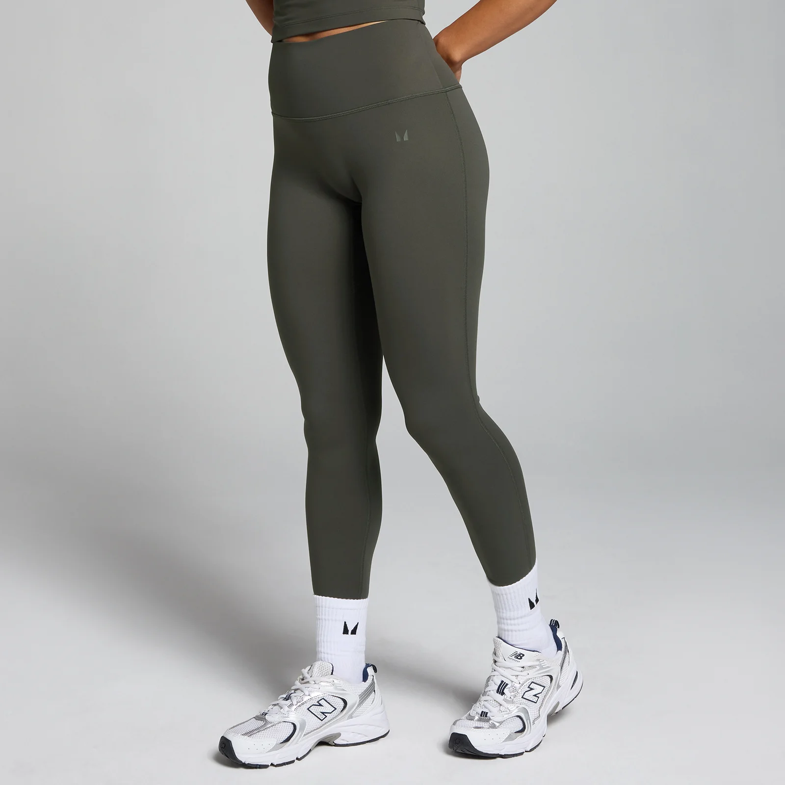 Женские леггинсы MP Tempo высокой посадки ― темно-серый цвет - XS Изображение 1