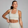 Бесшовное спортивное бра MP Shape — пепельно-серый цвет