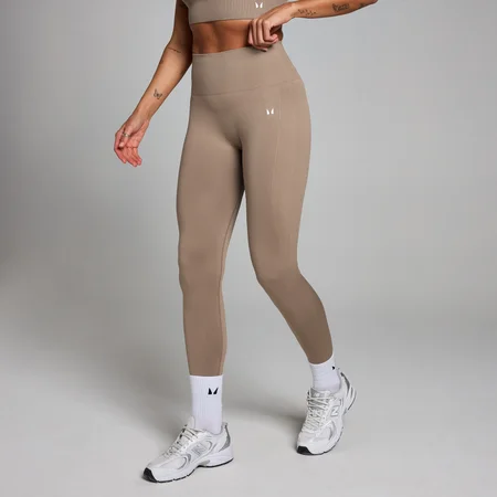 Женские бесшовные леггинсы MP Shape — светло-коричневый цвет