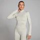 Женская бесшовная куртка на застежке-молнии MP Shape ― пепельно-серый цвет