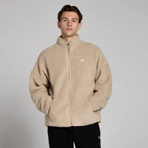 Мужская флисовая куртка MP со сквозной застежкой-молнией ― цвет овсянки - Size XS