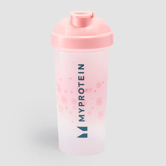 Пластиковый шейкер Myprotein Cherry Blossom ― розовый цвет