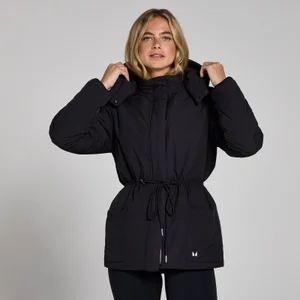 Женская короткая куртка MP с регулируемой талией ― черный цвет - Size XS