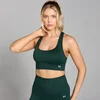 Бесшовное спортивное бра MP Shape — темно-изумрудный цвет