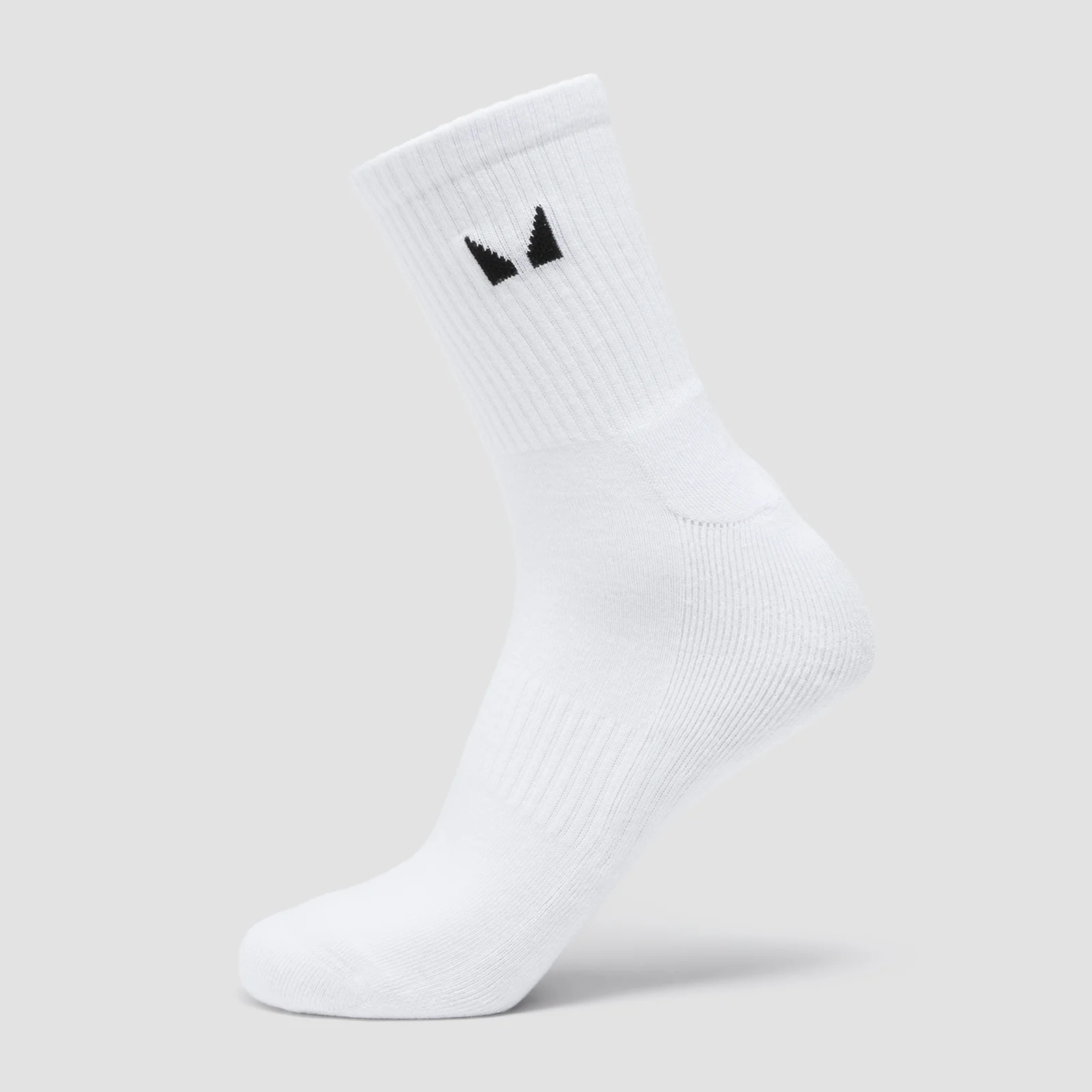 MP Unisex Crew Socks (1 Pack) - White - UK 6-8 Изображение 1