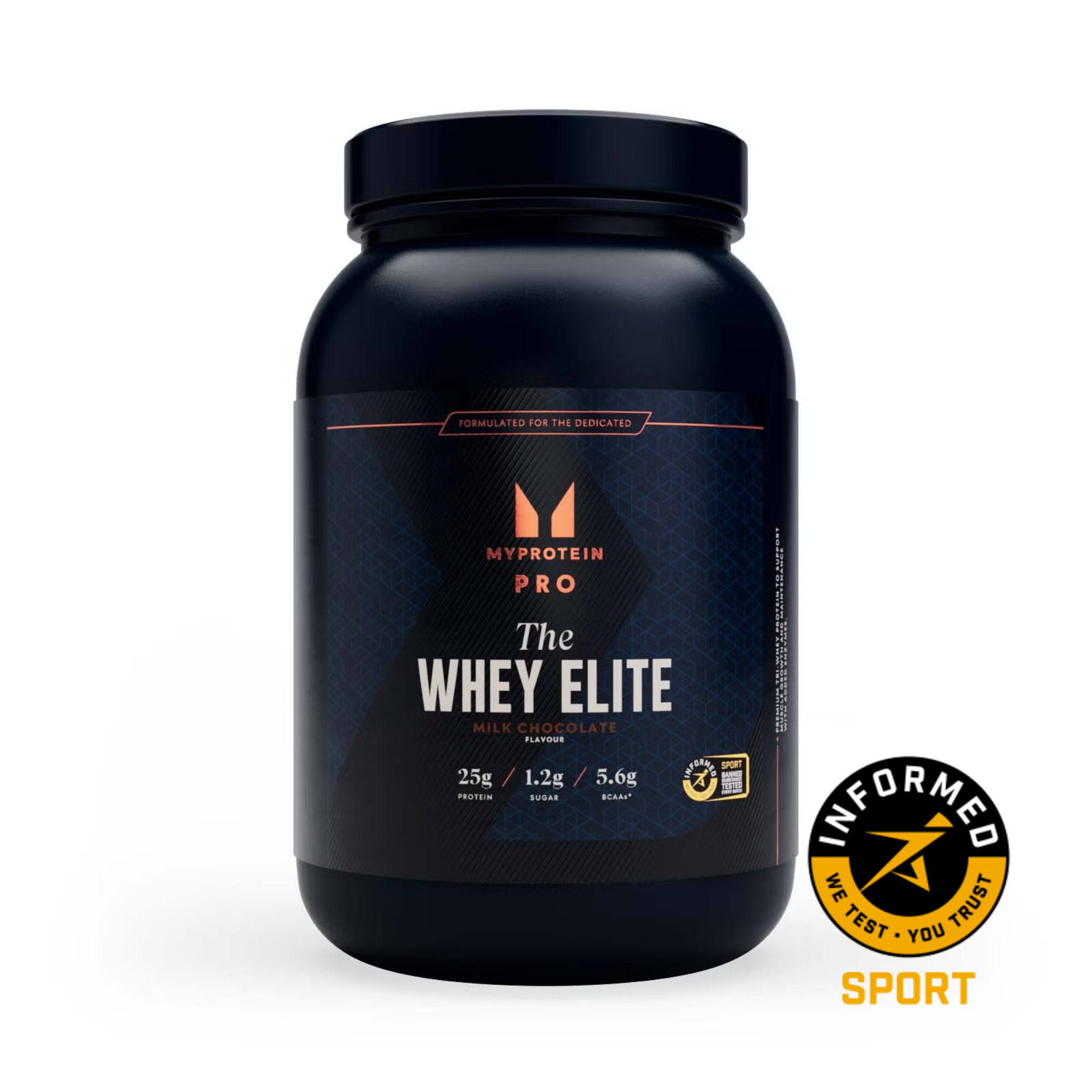 Myprotein THE Whey Elite (WE) - 1.02kg - 30servings - Milk Chocolate (Informed Sport) Изображение 1